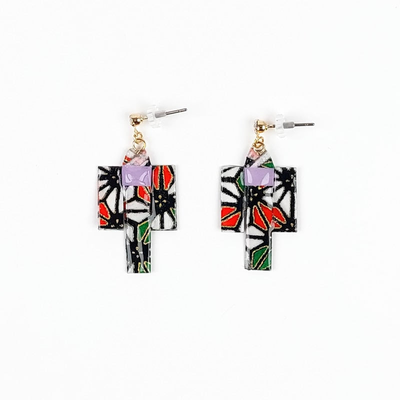 Japanese Kimono Earrings