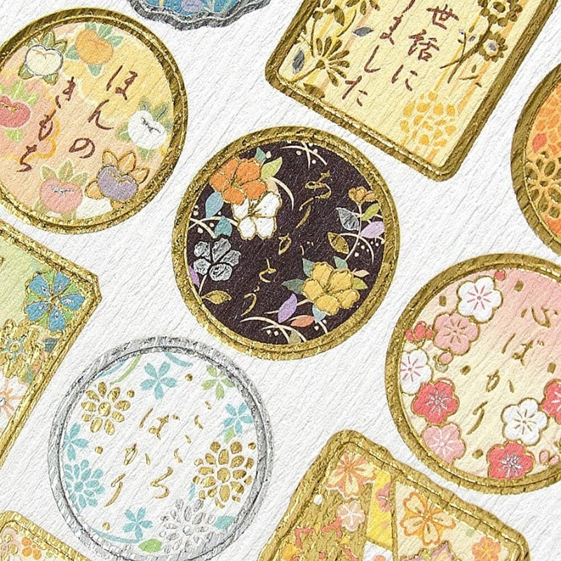 Japanese Kimono Stickers