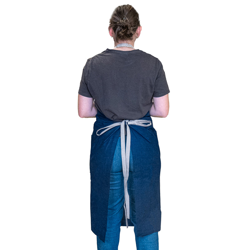 Japanese Kitchen Apron - Blue