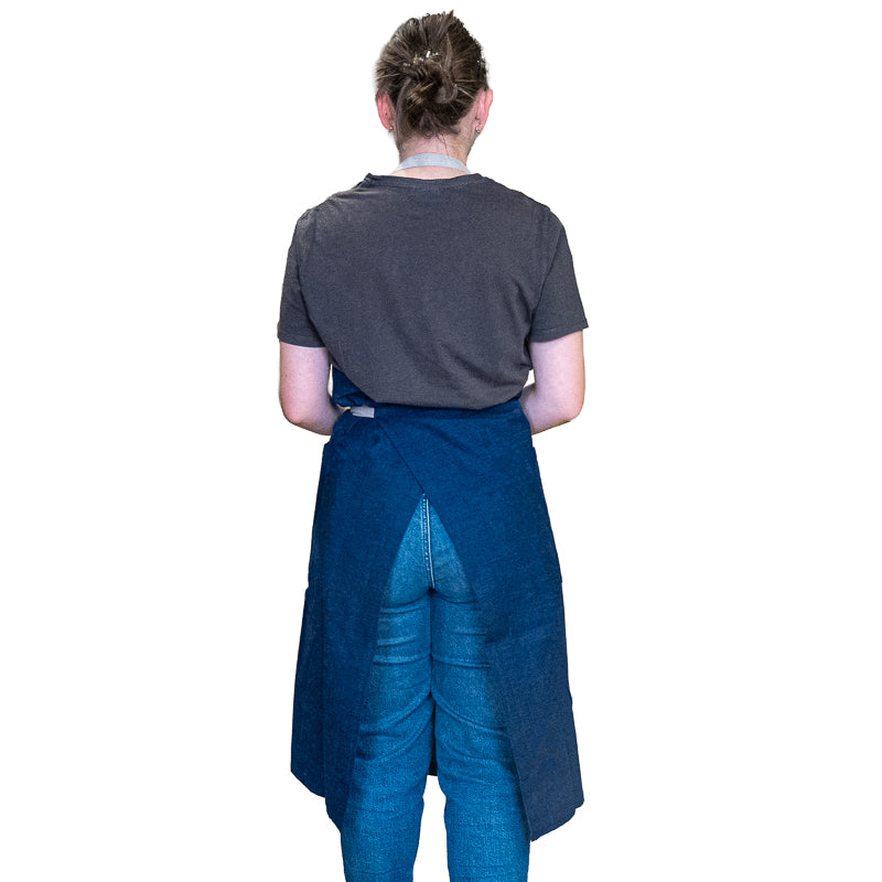 Japanese Kitchen Apron - Blue