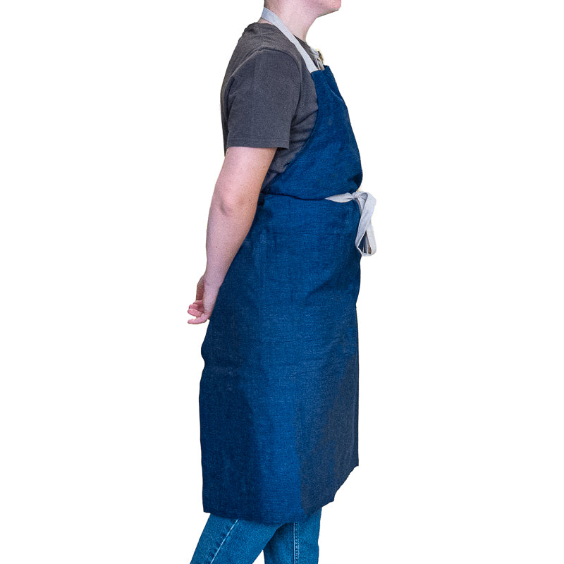 Japanese Kitchen Apron - Blue