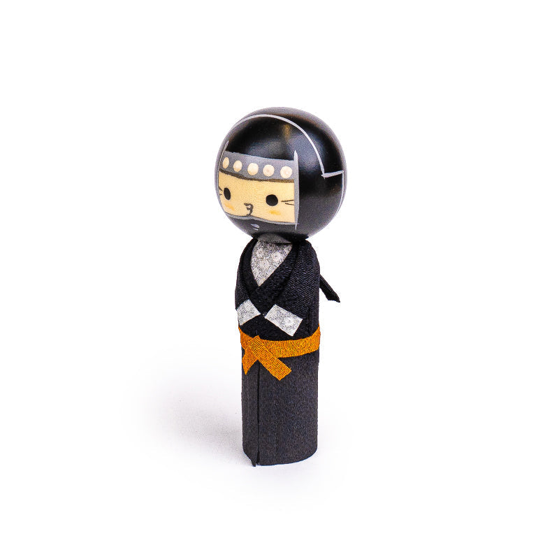 Japanese Kokeshi Doll - Ninja