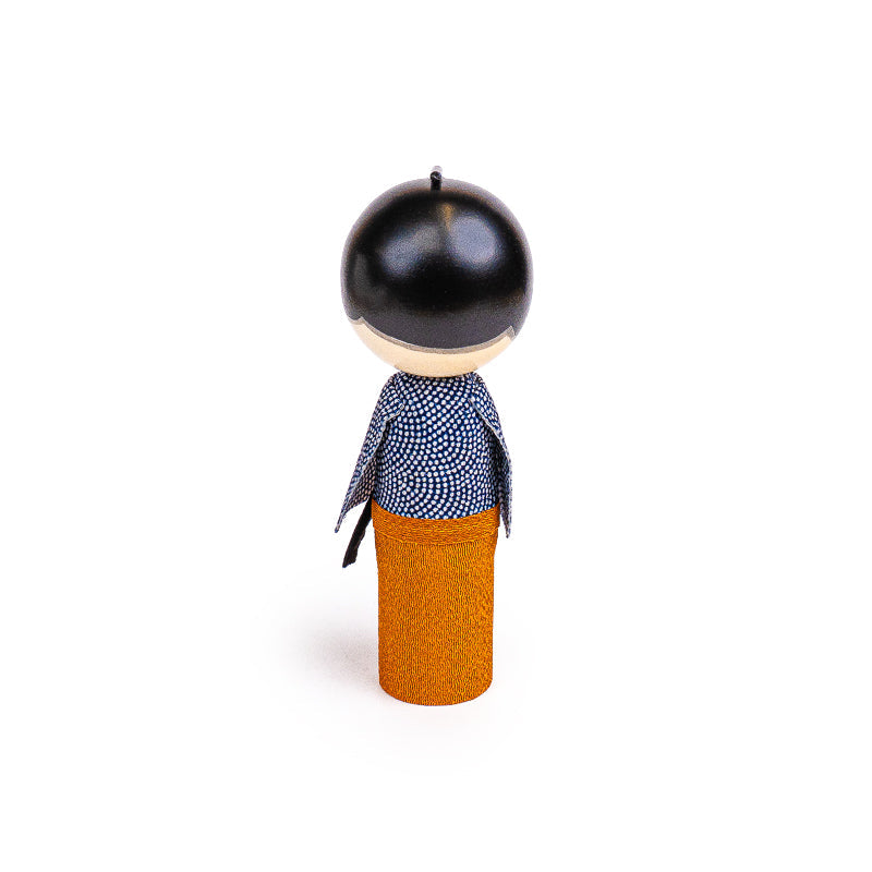 Japanese Kokeshi Doll - Samurai
