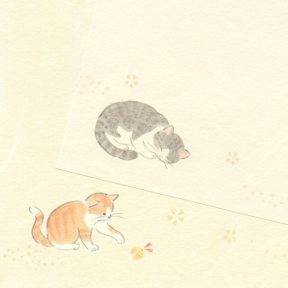 Japanese Letter Paper - Cats