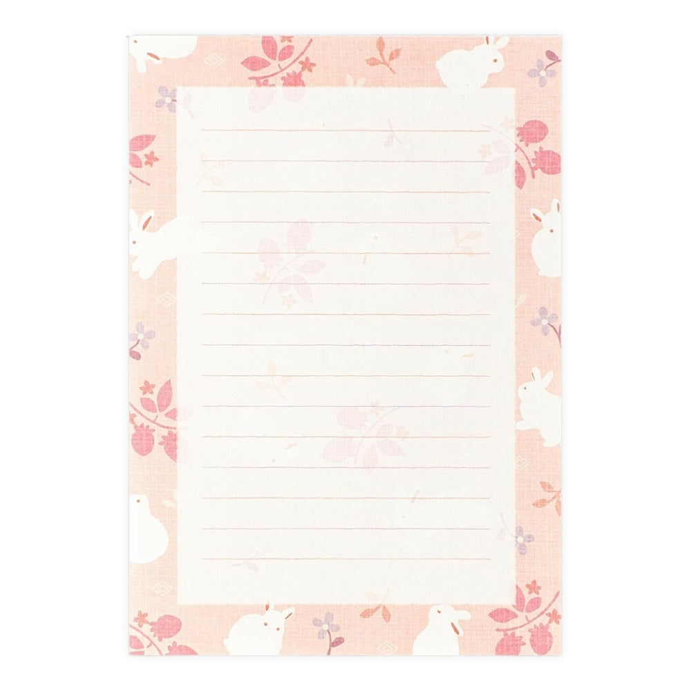 Japanese Letter Paper & Envelopes - Rabbit