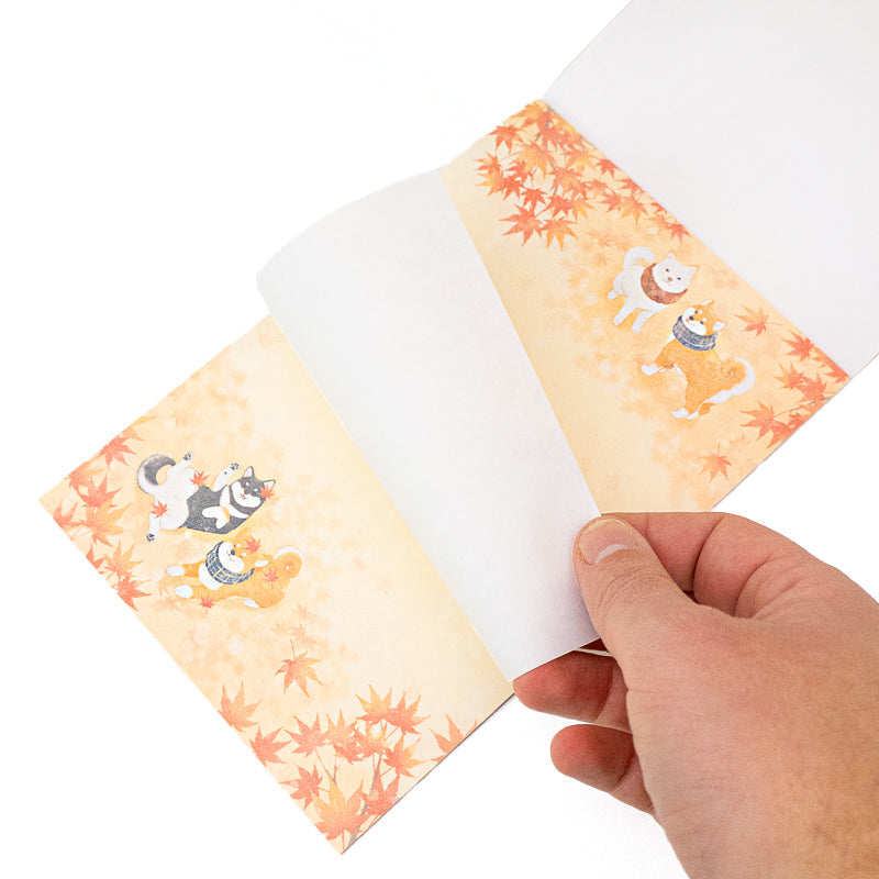 Japanese Letter Paper - Shiba & Momiji