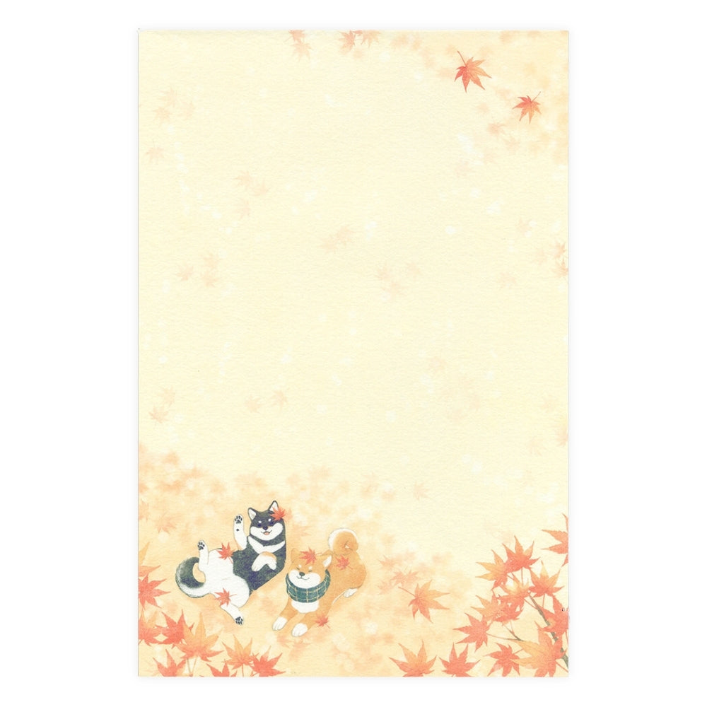 Japanese Letter Paper - Shiba & Momiji