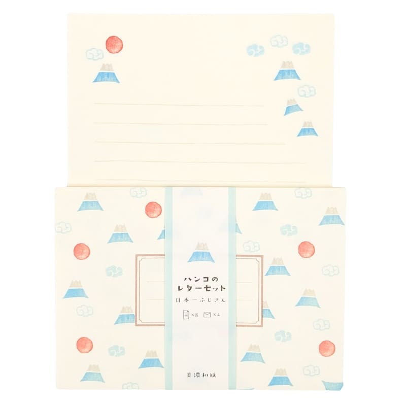 Japanese Letter Set - Mount Fuji