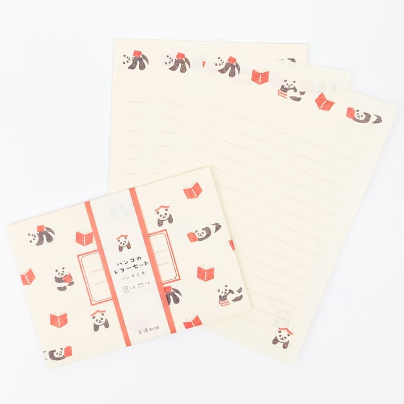 Japanese Letter Set - Panda