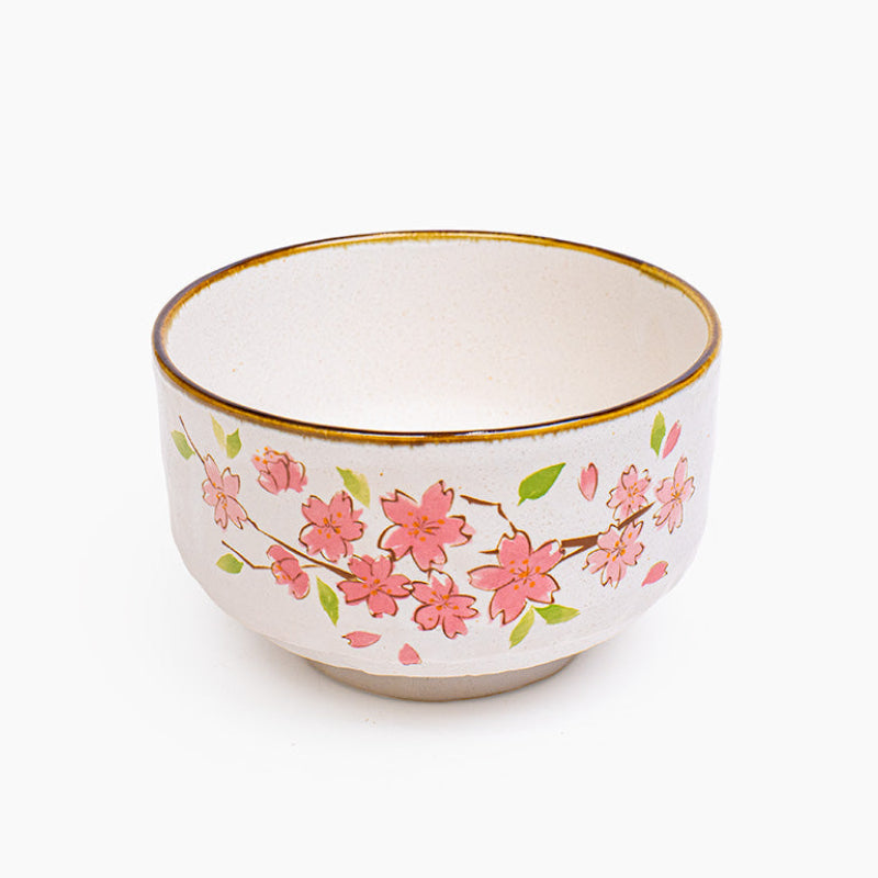 Japanese Matcha Bowl - Cherry Blossom