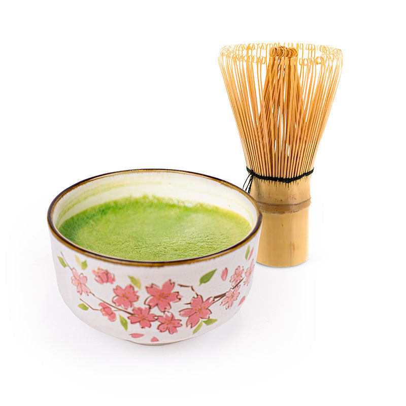 Japanese Matcha Bowl - Cherry Blossom