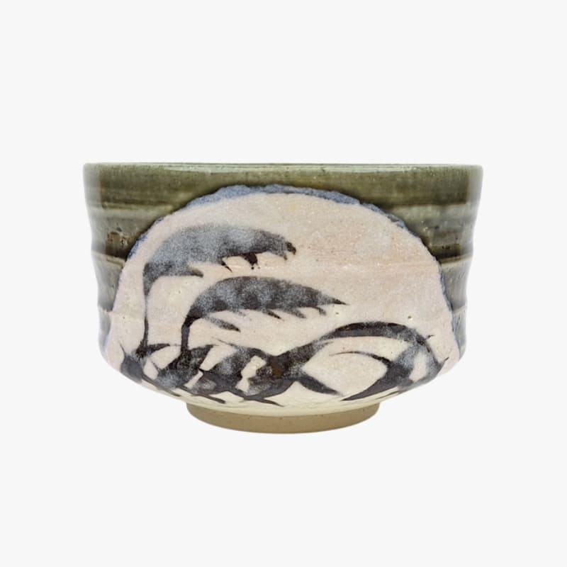 Japanese Matcha Bowl - Oribe Ashi