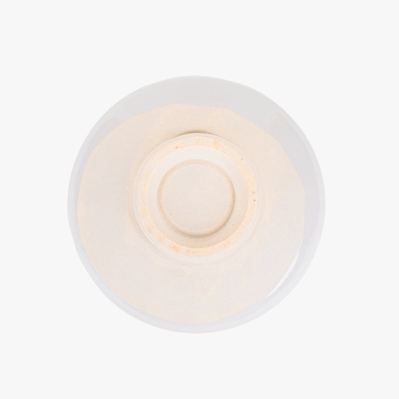 Japanese Matcha Bowl – White Kintsugi