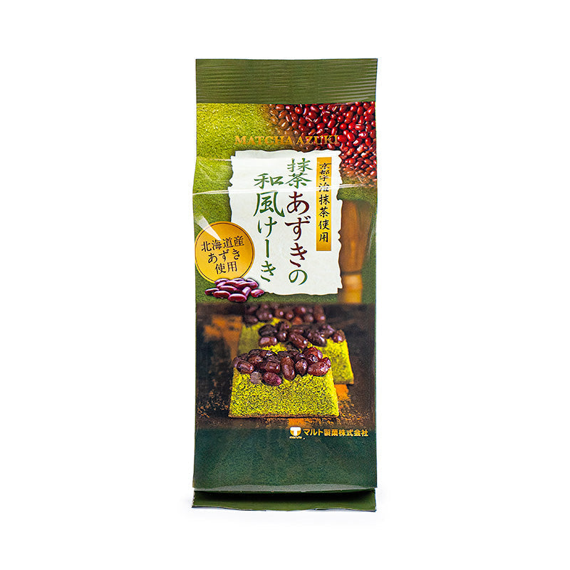 Japanese Matcha & Red Bean Cake