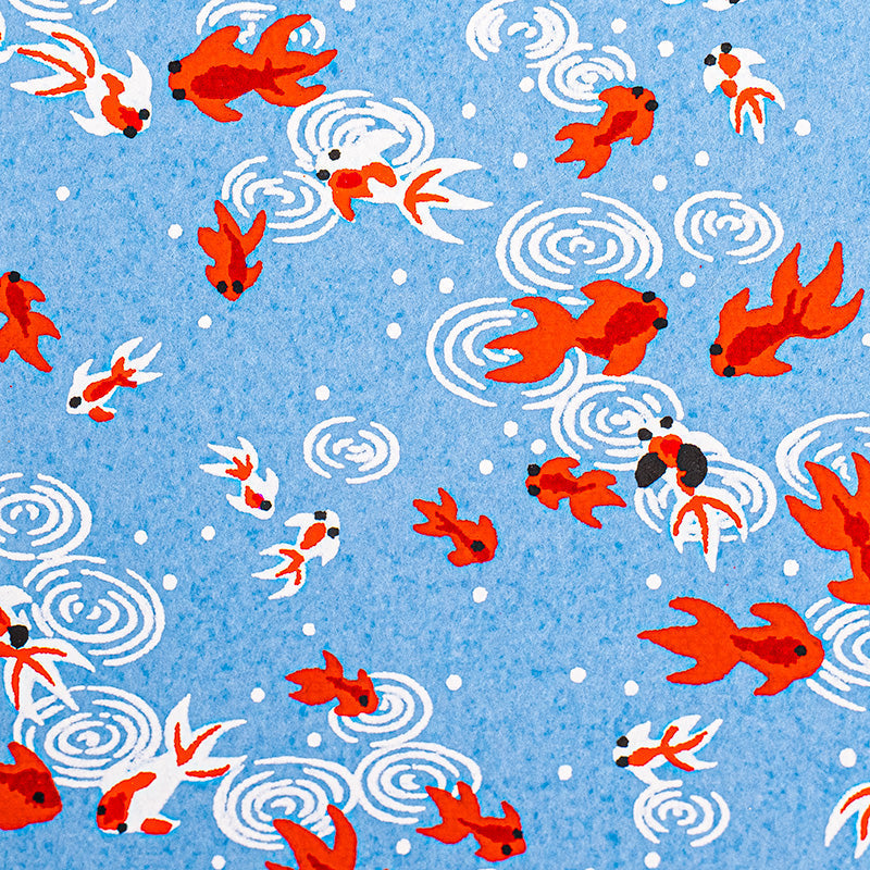 Japanese Memo Pad - Goldfish