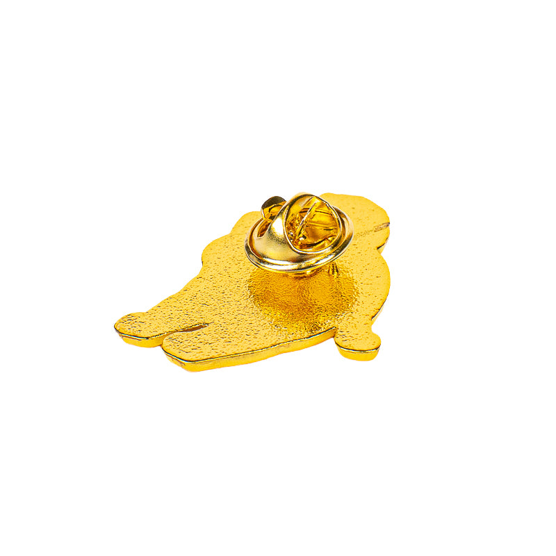 Japanese Metal Pin Badge – Cute Shiba Inu