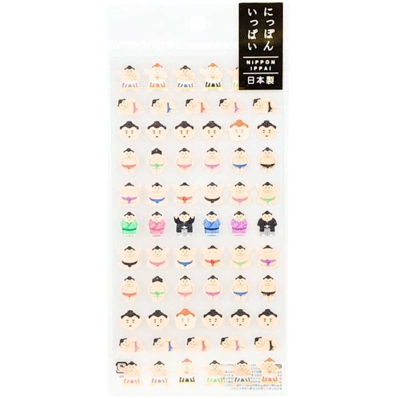 Japanese Mini Stickers - Sumo