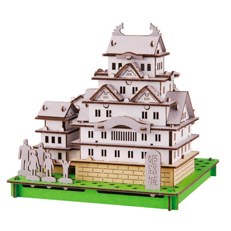 Japanese Miniature Cardboard Craft Kit – Himeji Castle