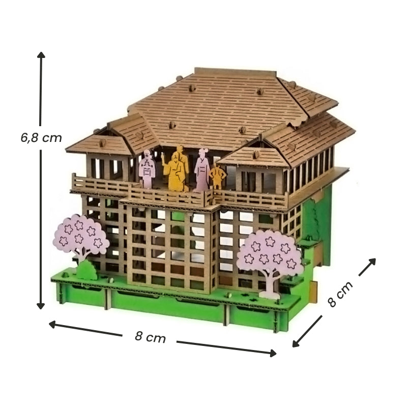 Japanese Miniature Cardboard Craft Kit – Kiyomizu-dera Temple