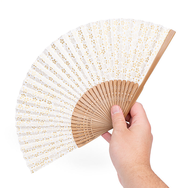 Japanese Mino Washi Fan - Sakura