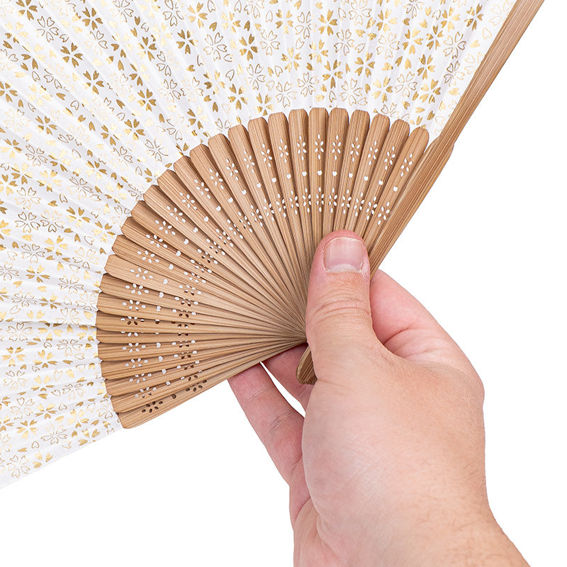 Japanese Mino Washi Fan - Sakura
