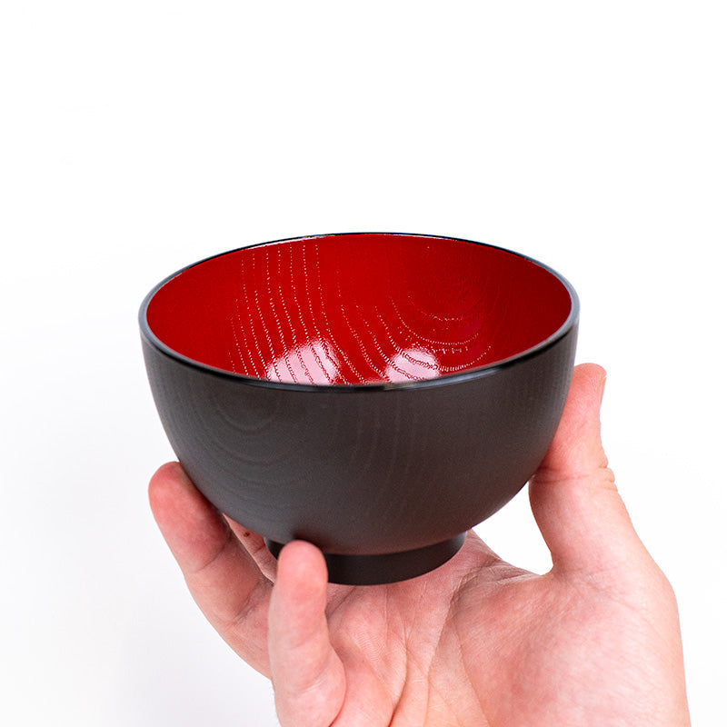 Japanese Miso Soup Bowl - Wood Style