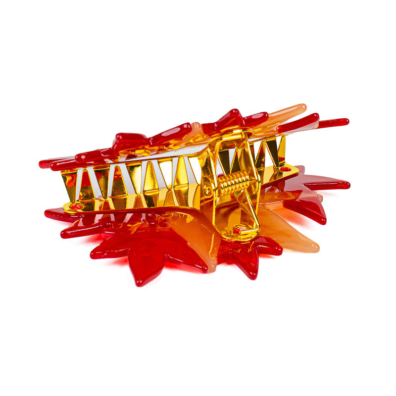 Japanese Momiji Maple Leaf Hair Claw Clip