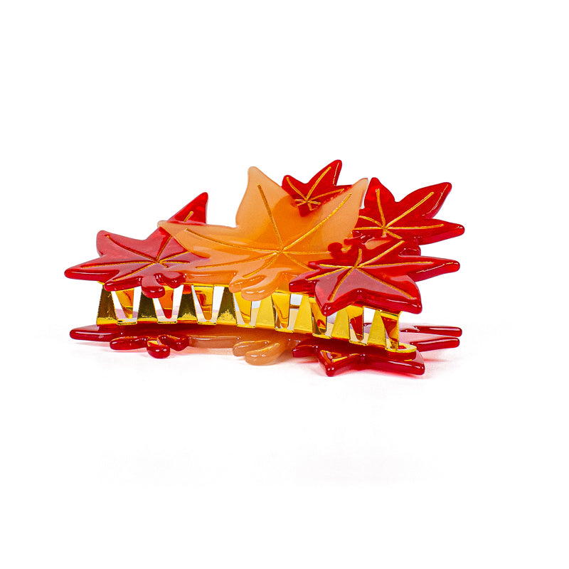 Japanese Momiji Maple Leaf Hair Claw Clip