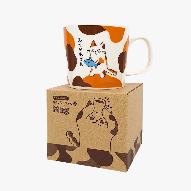 Japanese Mug – Mikeneko “Otsukaresama”