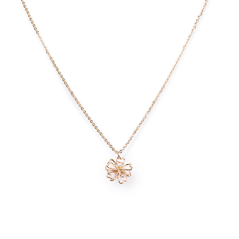 Japanese Necklace - Sakura Pendant