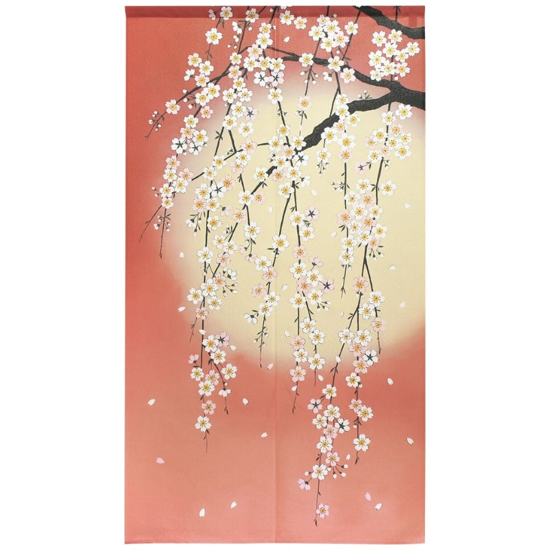 Japanese Noren Cherry Blossom 85 x 150 cm (33.5’’ x 59’’)