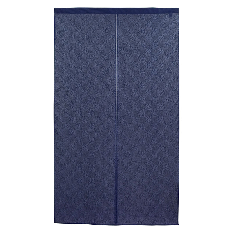 Japanese Noren Curtain - Midnight Blue Ichimatsu