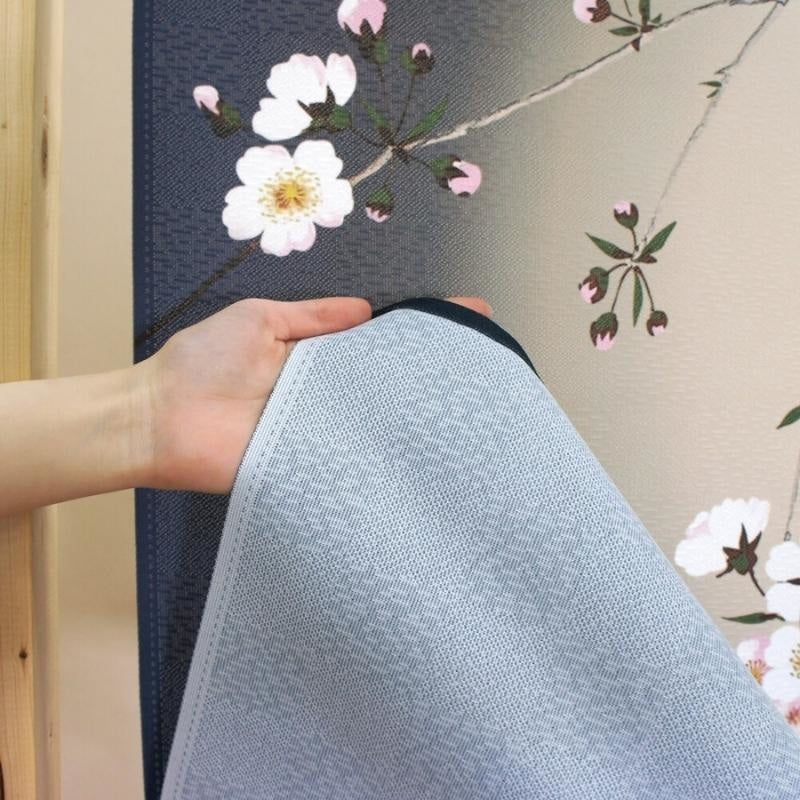 Japanese Noren Moonlight 85 x 150 cm (33.5’’ x 59’’)