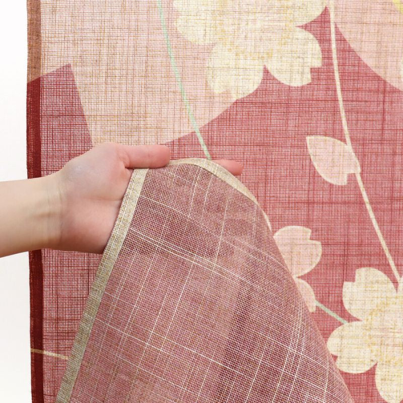 Japanese Noren - Sakura Flower 85 x 150 cm (33.5’’ x 59’’)