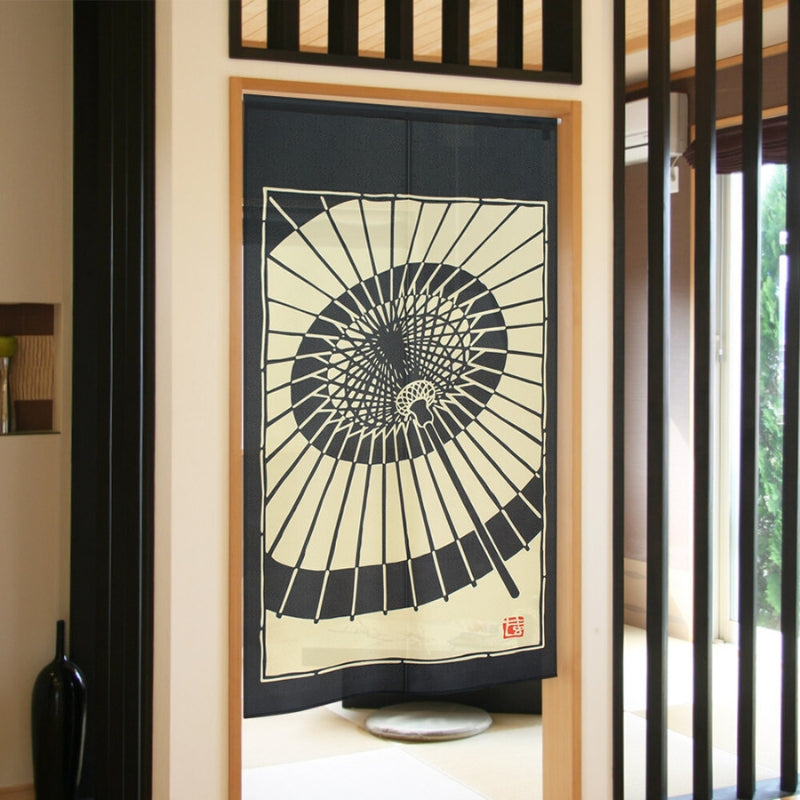 Japanese Noren - Umbrella 85 x 150 cm (33.5’’ x 59’’)