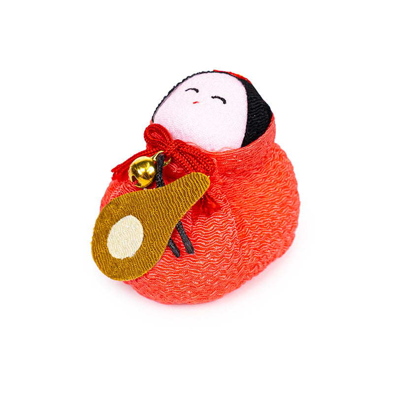 Japanese Otedama Doll Chirimen Benten
