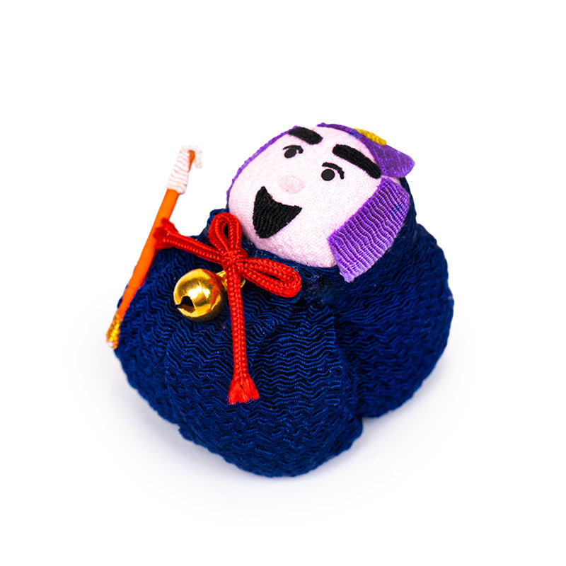 Japanese Otedama Doll Chirimen Bishamonten