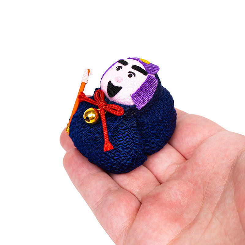 Japanese Otedama Doll Chirimen Bishamonten