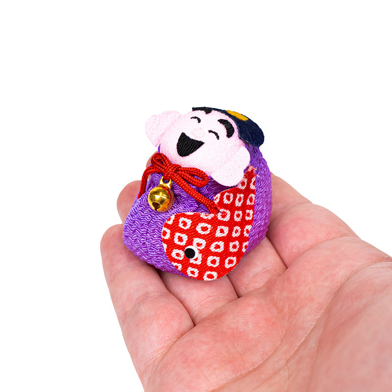 Japanese Otedama Doll Chirimen Ebisu