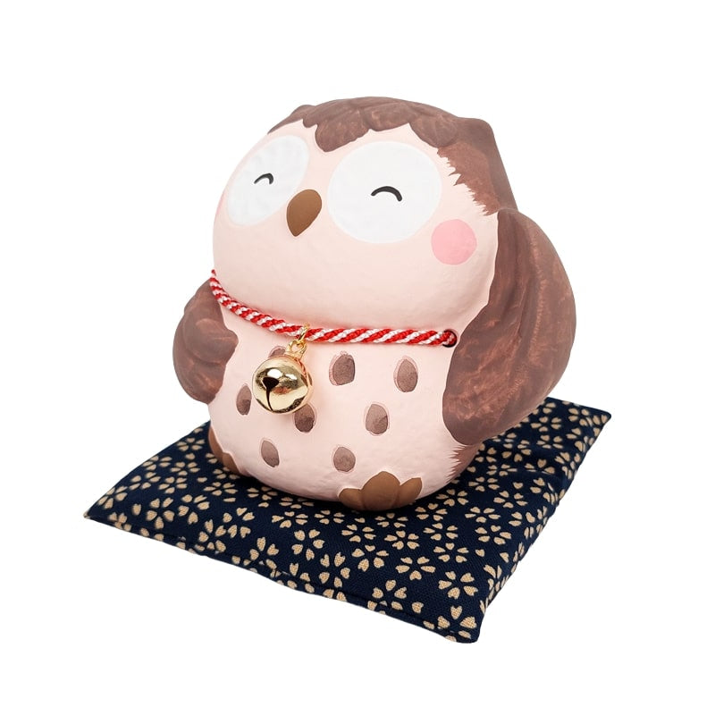 Japanese Owl Figurine - Positive Vibes