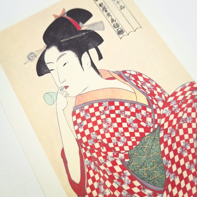 Japanese Postcard – Young Woman