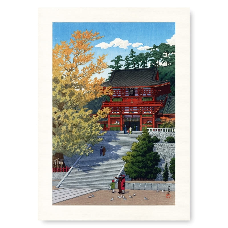Japanese Poster - Kamakura Sanctuary A3