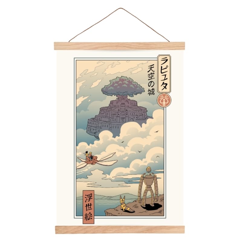 Japanese Poster - Ukiyo-e Laputa A3