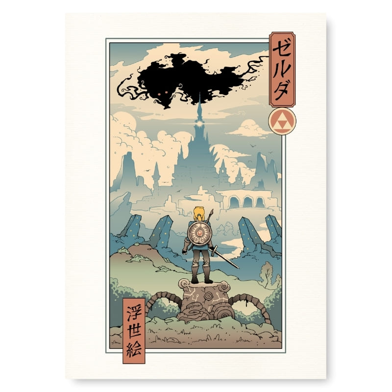 Japanese Poster - Ukiyo-e Legend A3