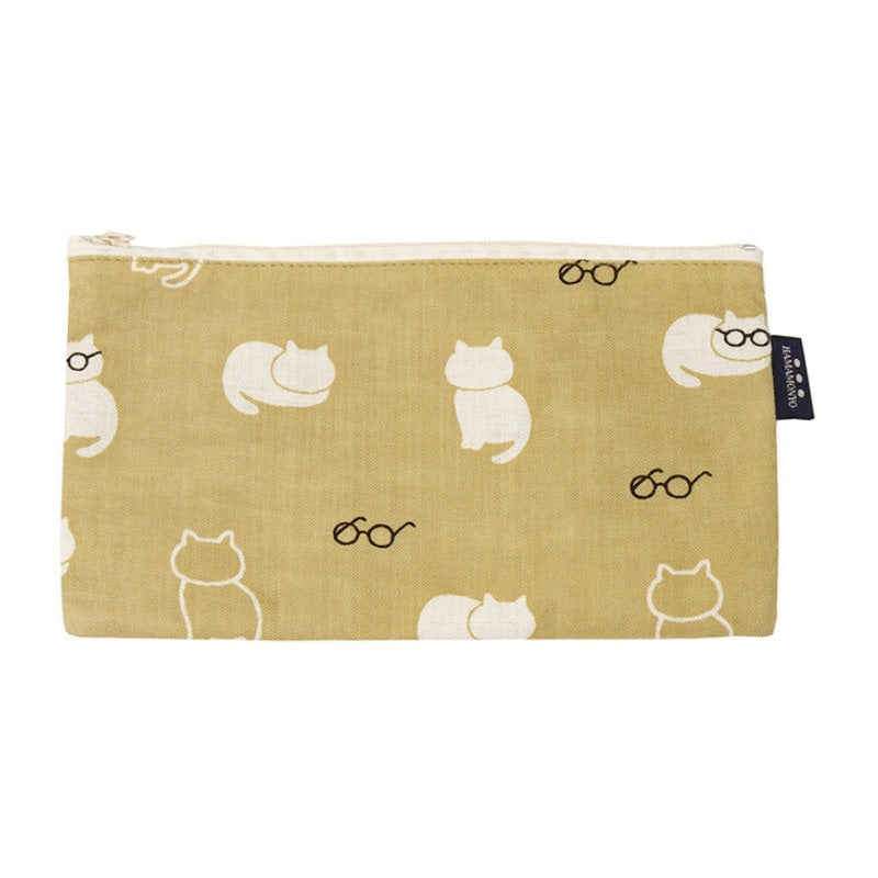 Japanese Pouch - Cat Beige