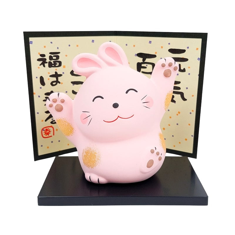 Japanese Rabbit Figurine - Positive Vibes