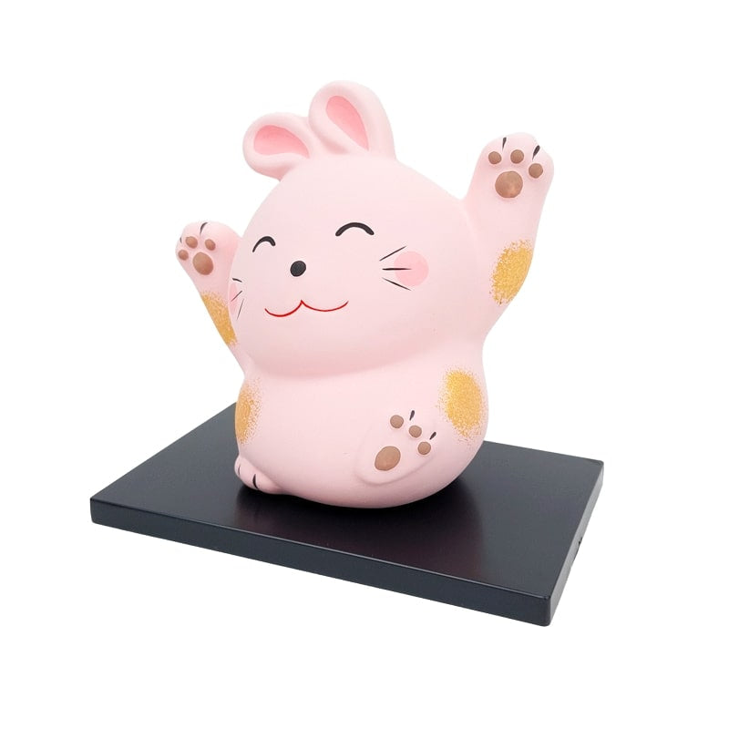 Japanese Rabbit Figurine - Positive Vibes