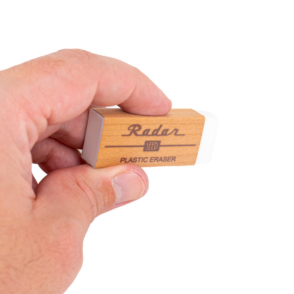 Japanese Radar Eraser - Cherry Wood