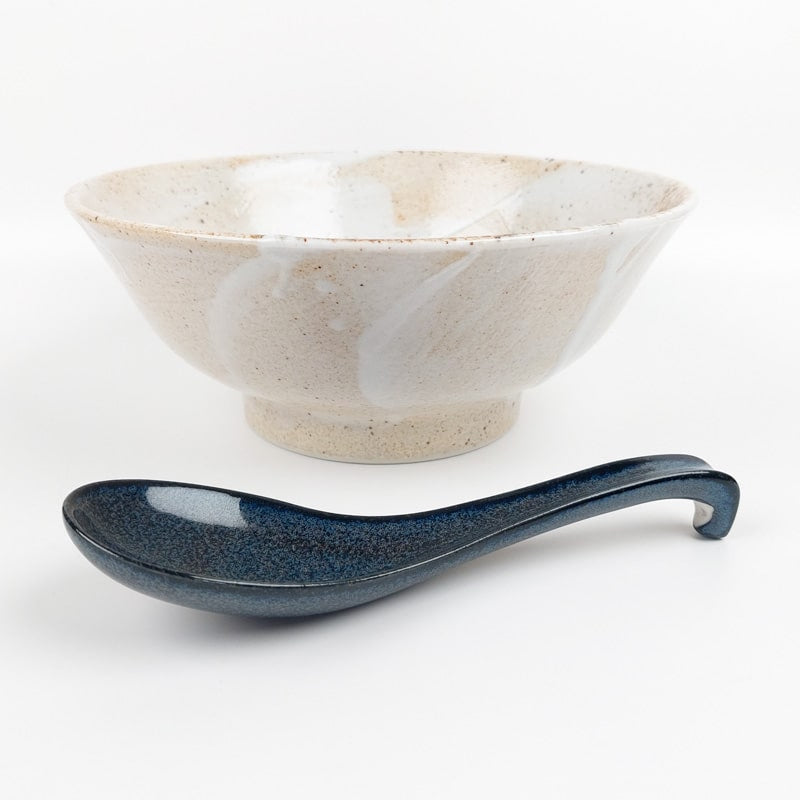 Japanese Ramen Spoon - Blue
