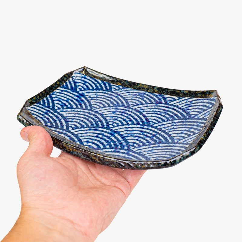 Japanese Rectangular Plate – Nami